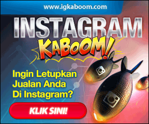 IG Kaboom - Ingin Letupkan Jualan Anda Di Instagram