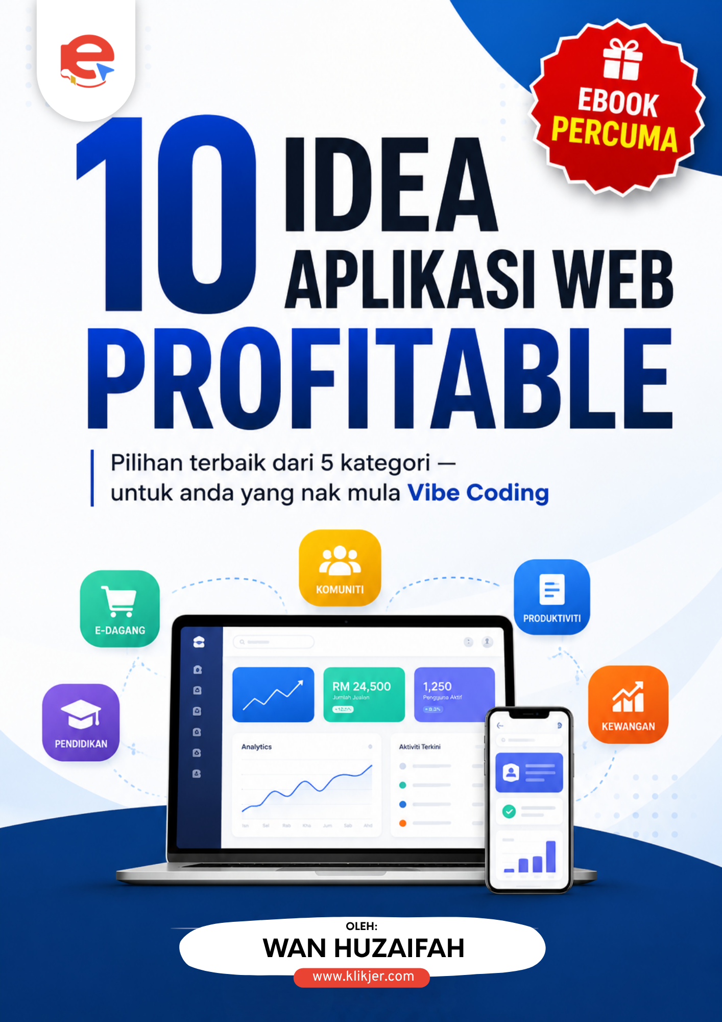 Cover Ebook 10 Idea Aplikasi Web Profitable