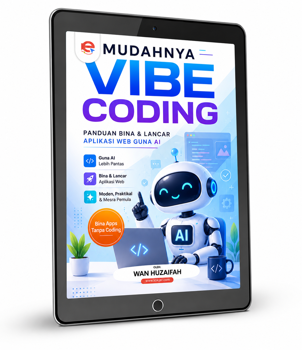 Cover Ebook Mudahnya Vibe Coding